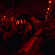 Illustration for article titled Formation Of C-17s Light Up The Night Sky Like You've Never Seen